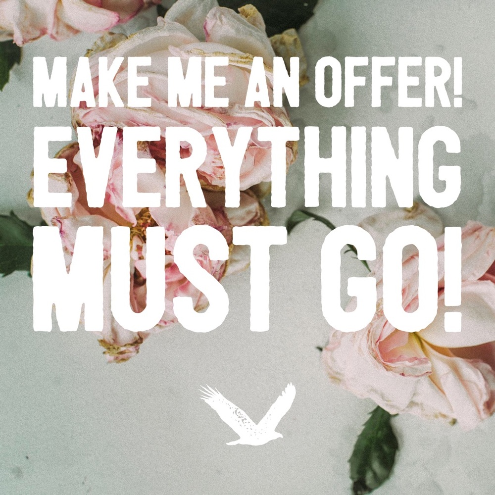 I’m entertaining all offer. More added soon